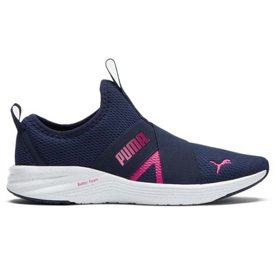 

Puma Better Foam Prowl Slip On Training Женские синие кроссовки Спортивная обувь 376, Синий, Puma Better Foam Prowl Slip On Training
