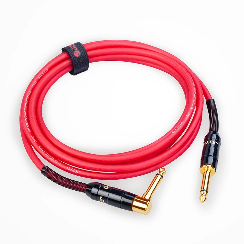 CM-21/22 Guitar Audio Cable Low Nosie 6M Cable with 6.35mm Straight/Right Angel