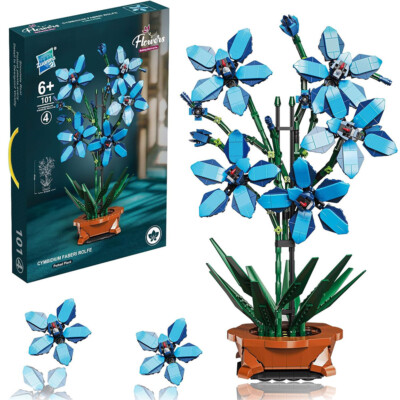 Ideas Orchidee Blumen Spielzeug Klemmbausteine Pflanzen Bausteine Gift 1097 PCS