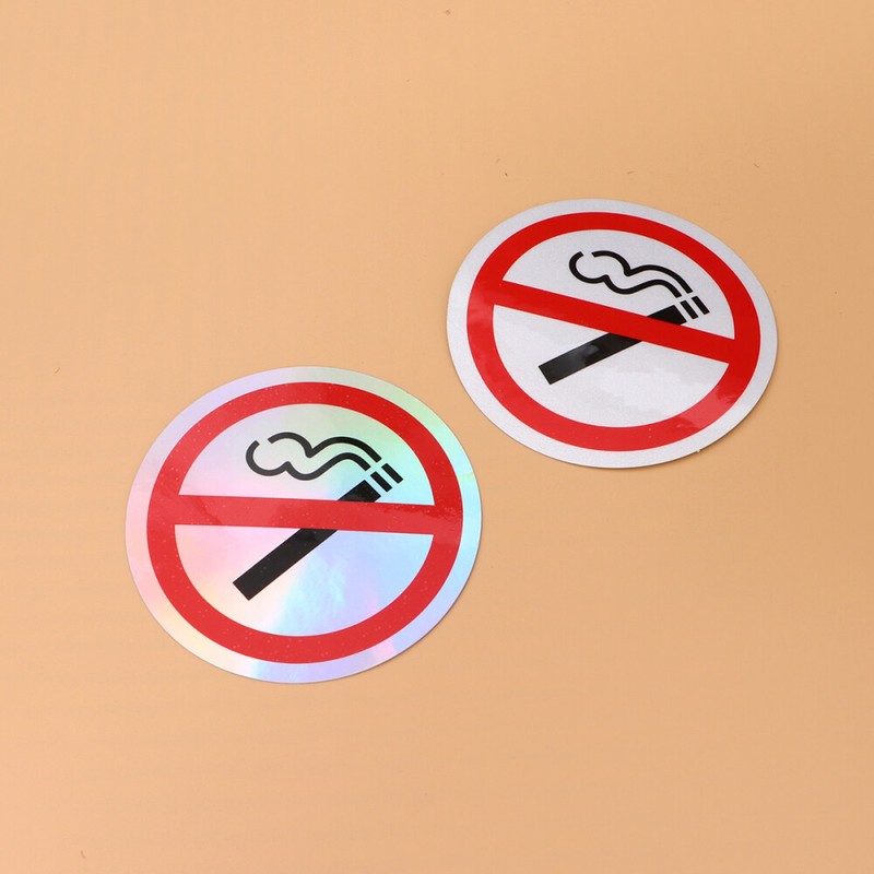 4 Stuck Rauchverbotsschild Warnschild Aufkleber