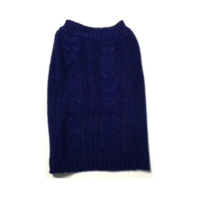 Midlee Cable Knit Dog Sweater sz XLarge