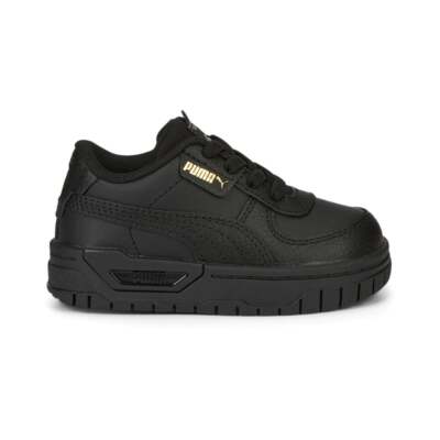 Puma Cali Dream Leather Ac Infant Boy Черные кроссовки Повседневная обувь 38567604