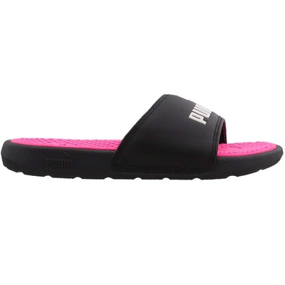 

Повседневные сандалии Puma Cool Cat Slide Youth Girls Size 12 M 371026-06, Черный, Puma Cool Cat Slide Youth
