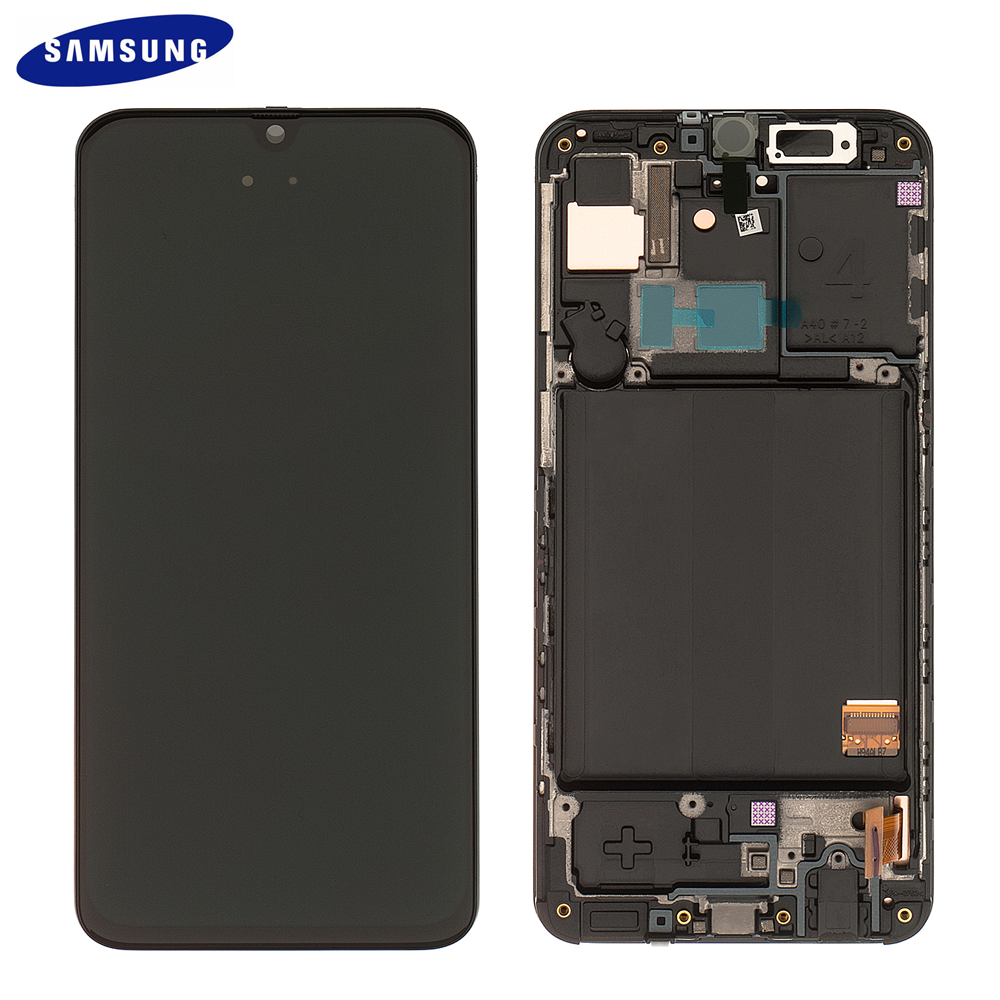 Original Samsung Galaxy A40 A405F LCD Display Touch Screen Glas Bildschirm Black | eBay