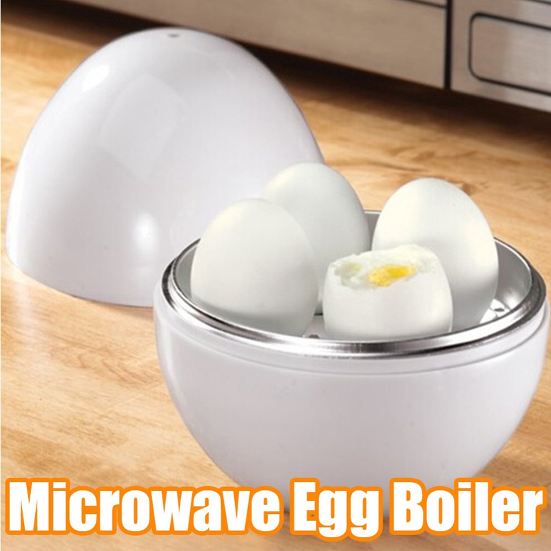 Microwave Egg Boiler Cooker 4 Eggs Pod Detaches