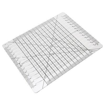  Patchwork Cutting Ruler Quilting Templates Portable for Sewing Circle