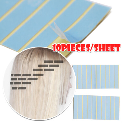 US Tape Replacement For Tape In Hair Extensions 100PCS Double Side Adhesive Tape