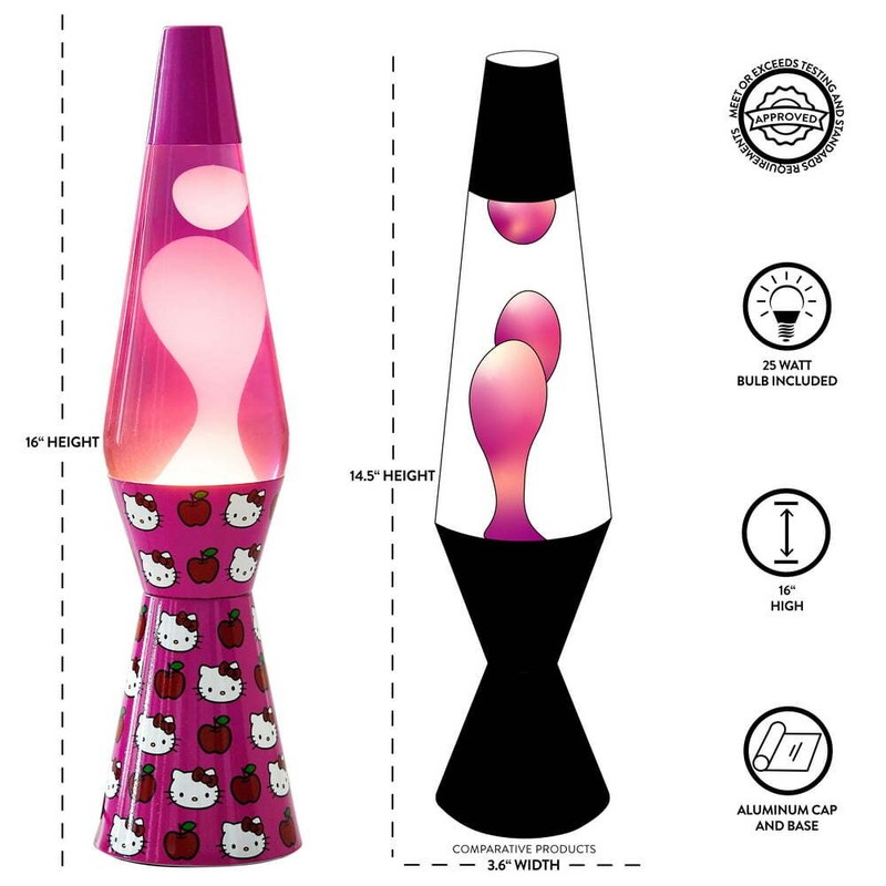 Hello kitty 2024 lava lamp