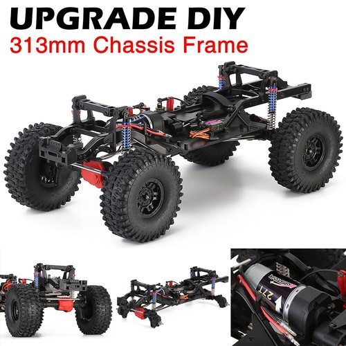 313mm 2-Speed Transmission Chassis Frame Differential for 1/