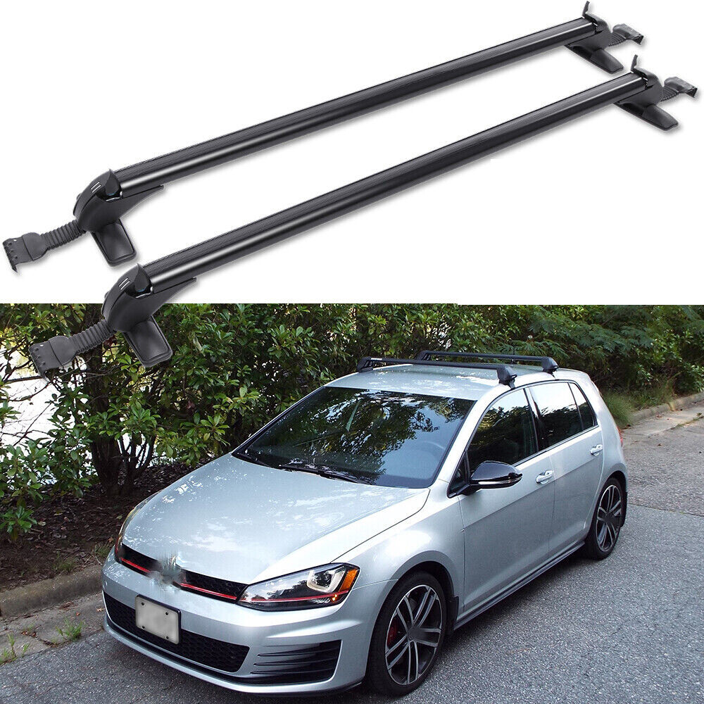 Mk5 Mk6 Mk7 Car Top Roof Rack Cross Bars 43.3" Luggage Usa