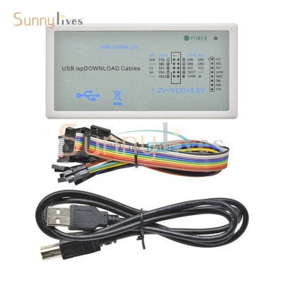 USB Downloader FPGA CPLD Jtag ISP Programmer ispDownload Cable HW-USBN-2 USA