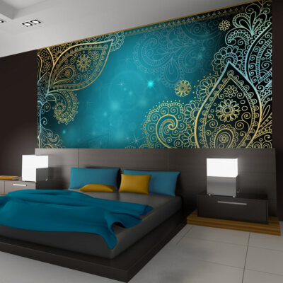 Photo Wallpaper Non-woven (fleece)/Self-adhesive Foil MANDALA f-A-0146-a-b