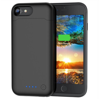 8500/6000mAh Battery Case For iPhone SE 2020 6S 7 8 Plus Power Bank Charging
