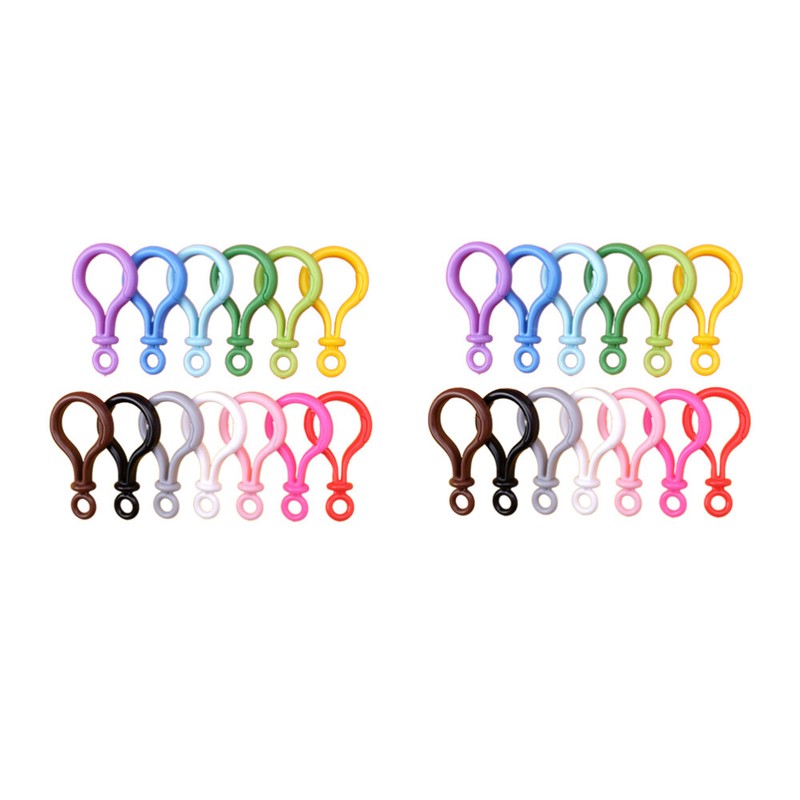 26pcs Keychain Trigger Clip Snap Crochets ClÃ© ChaÃ®Ne Fermoir
