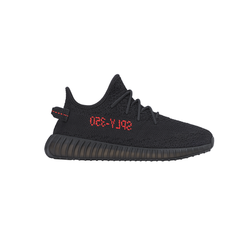 adidas Yeezy Boost 350 V2 Черные кроссовки без шнуровки для мальчиков Повседневная обувь GZ865