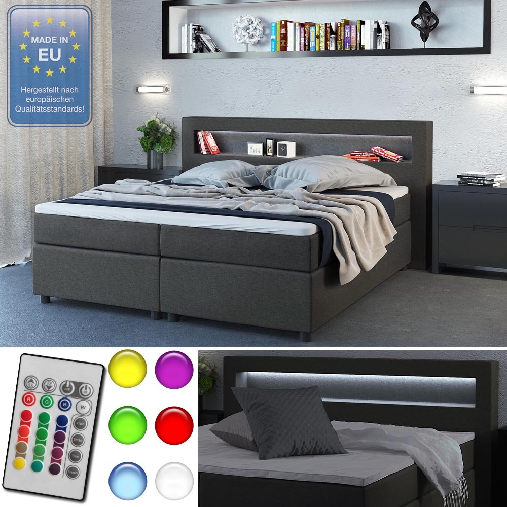 Doppelbett Boxspringbett Test Vergleich +++ Doppelbett Boxspringbett