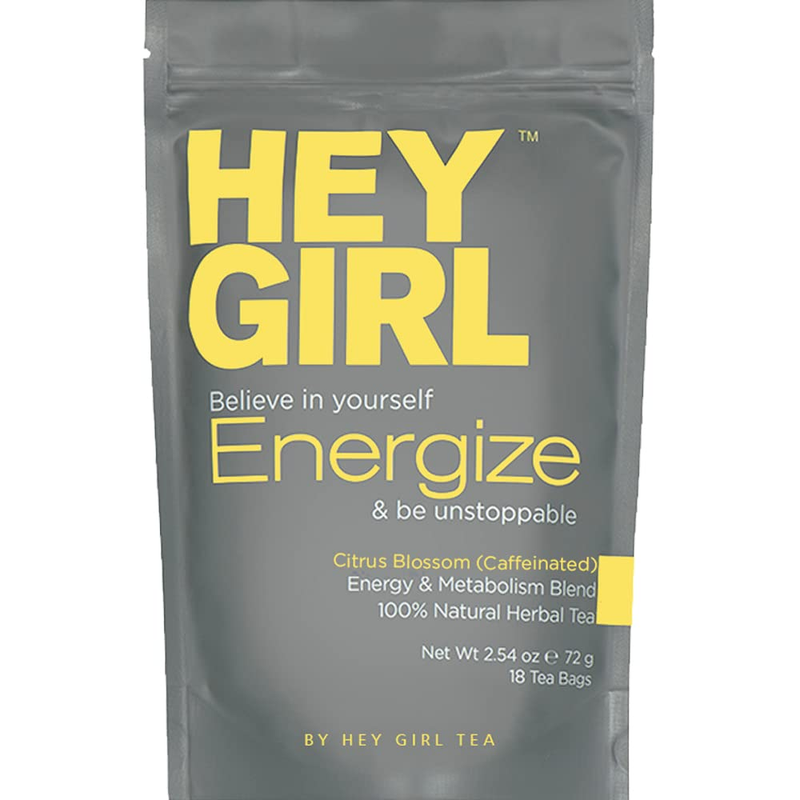 - Herbal Energy Tea Blend With Yerba Mate Ginger
