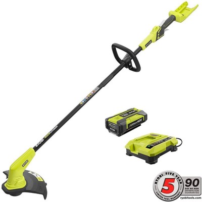 Electric Weed Eater Wacker Cordless String Trimmer Edger Battery Charger Ryobi