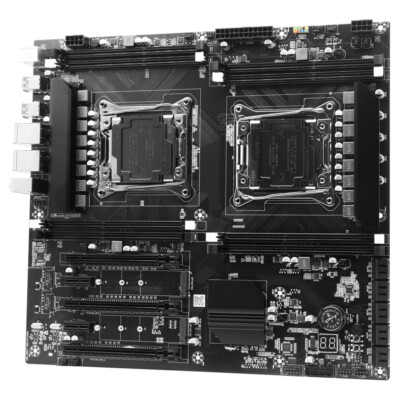 X99 Dual CPU Motherboard LGA 2011-3 DDR3 M.2 PCI-e 3.0 USB 3.0 - Xeon E5 V3/V4