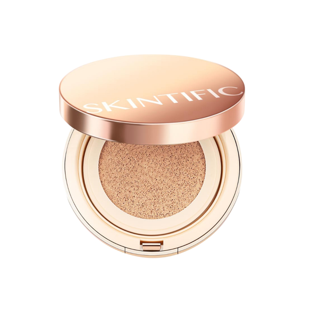 Stefany cushion foundation 02 ナチュラルオーク Cushion SKINTIFIC Cover All Perfect # 02 Ivory 12 Hours
