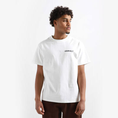 

Футболка мужская унисекс с цветочным принтом Gramicci белый, Gramicci Unisex Flower Tee