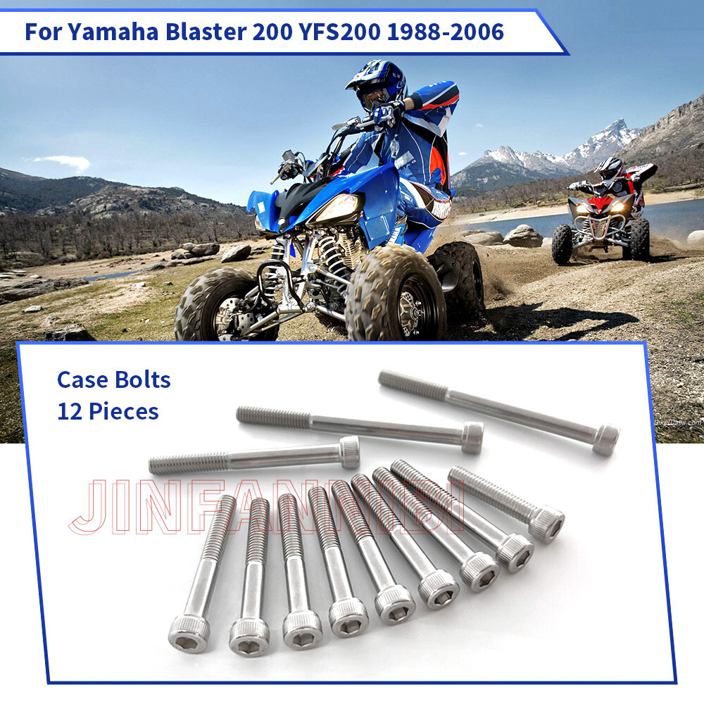 54pcs Stainless Steel Engine Bolts Screw Kit for Yamaha Blaster 200 YFS200 88-06