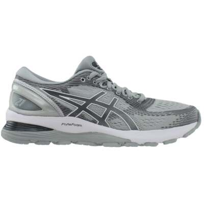 

Женские кроссовки ASICS GelNimbus 21 для бега, размер 7 B, спортивная обувь 1012A156-020, Grey, ASICS GelNimbus 21 Running