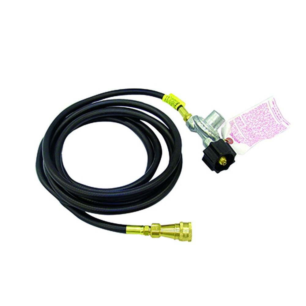 12 Foot Big Buddy Propane Gas To Heater Adapter Hose W/ Regu