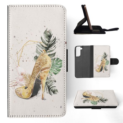 FLIP CASE FOR SAMSUNG GALAXY|CINDERLA'S HIGH HEELS SHOE SKETCH