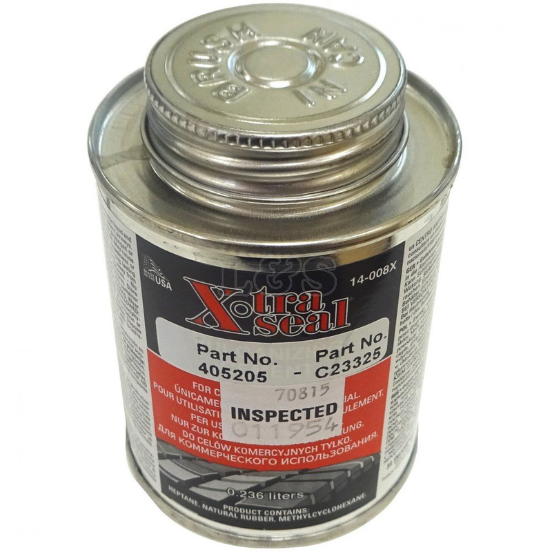 Xtra-Seal Chemical Vulcanizing Cement to Repair Leak on Rubber or Tire