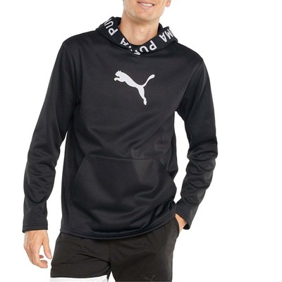 

Флисовый пуловер Puma Train Pwr с капюшоном, мужская повседневная верхняя одежда размера  52089301, Черный