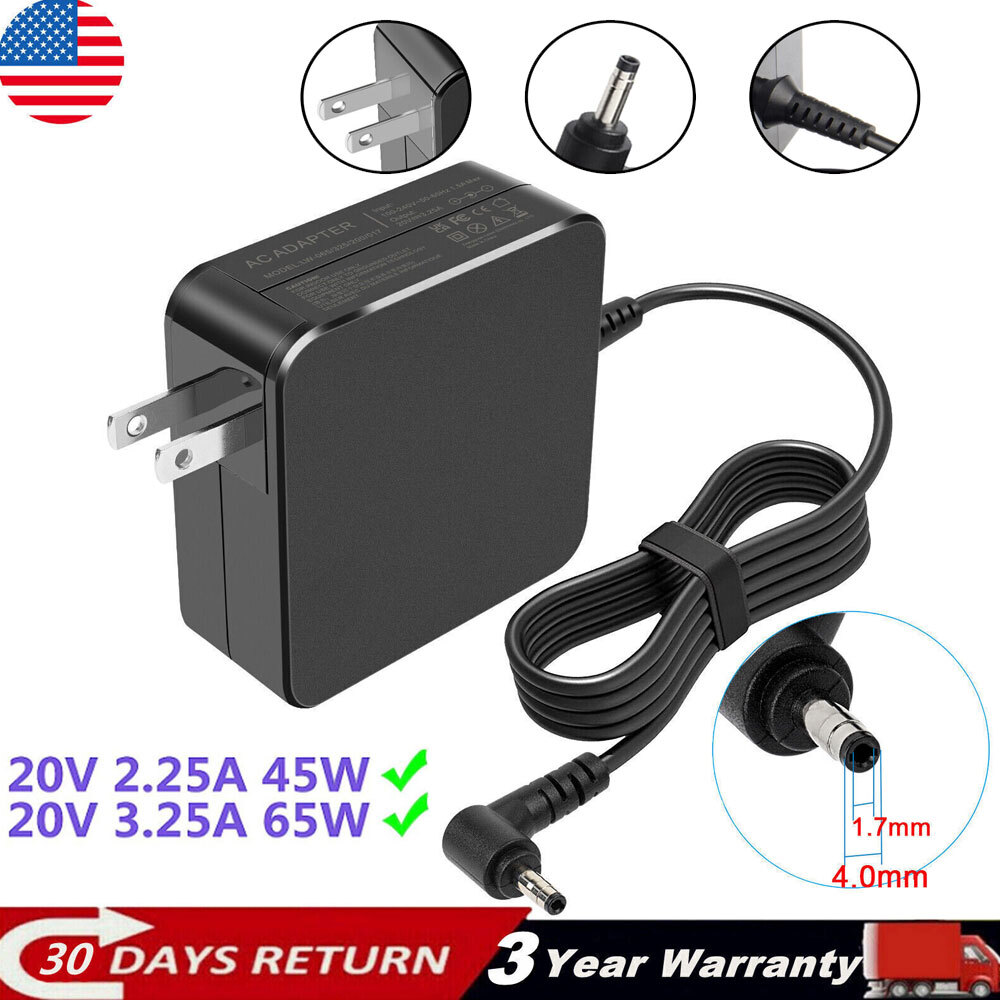 Charger For Lenovo Ideapad 310 320 330 Laptop Power Supply Cord Us