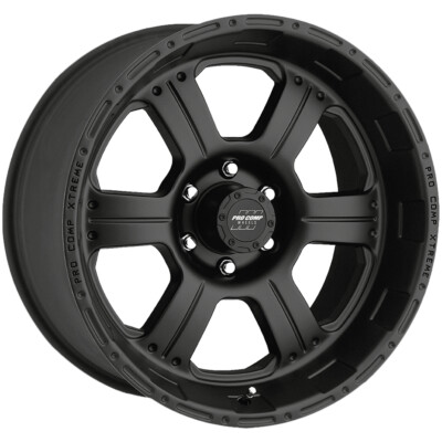 Pro Comp PA89 Kore 17x8 6x4.5'' -12mm Flat Black Wheel Rim 17'' Inch