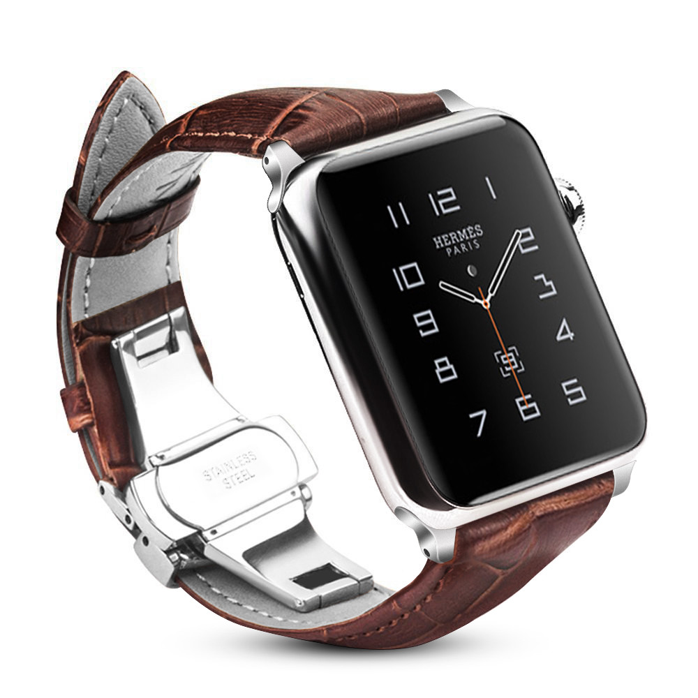 apple watch 4 44mm leather band