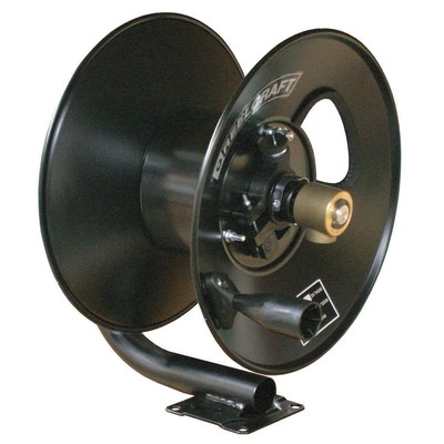 REELCRAFT CT6050HN Hand Crank Hose Reel,50 ft,3/8" ID,Blck 5KPD0