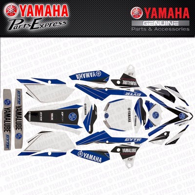 NEW YZ250F GRAPHIC KIT BY D'COR VISUALS YAMALUBE DURABLE VINYL DBY-ACC56-34-85