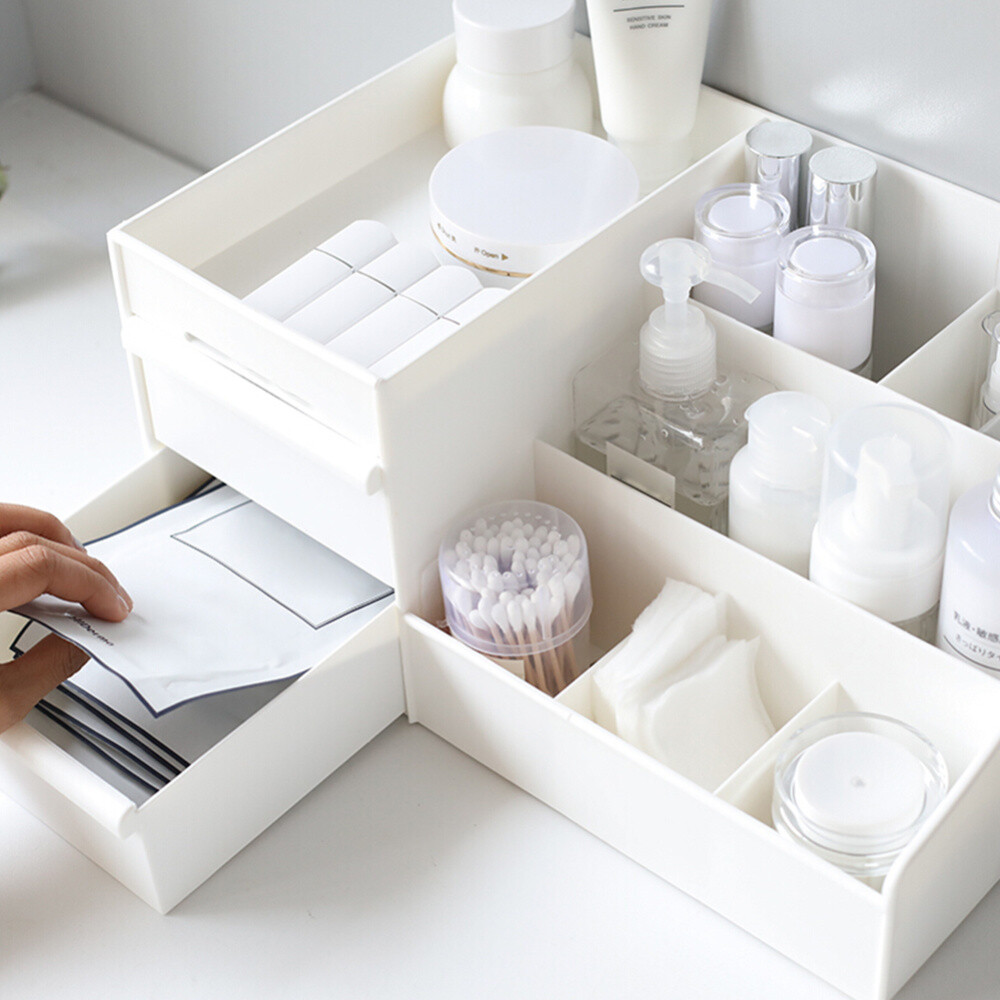 Makeup Organizer Uncluttered Designs With Drawers Storage Display
