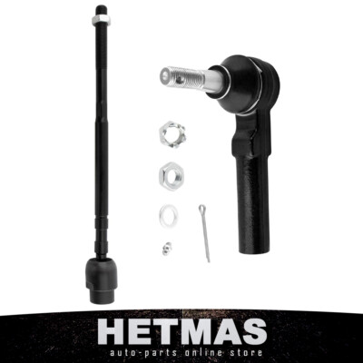 2X Front Inner Outer Tie Rod End For Allure Regal Impala Monte Carlo Grand Prix