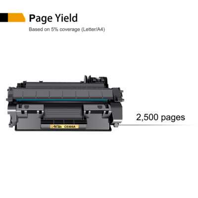 CE505A Toner Cartridge Compatible With HP 05A LaserJet P2035 P2050 P2055DN LOT