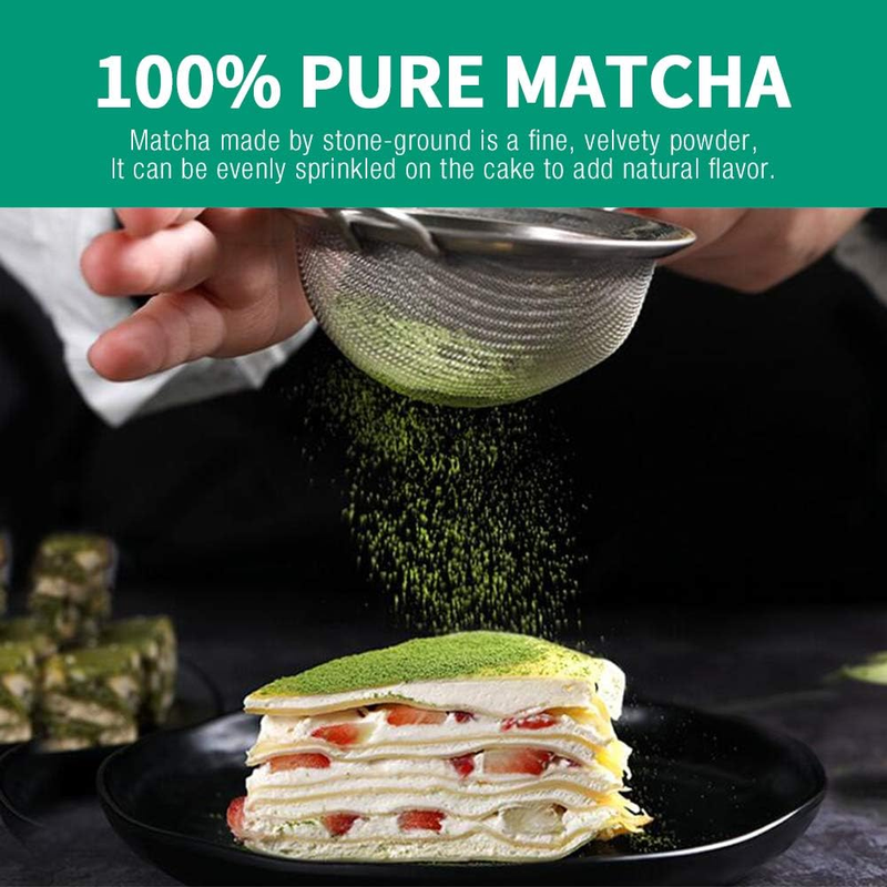 Matcha Green Tea Powder 9.0Oz/255G, Culinary Matcha for Lattes, Cooking, Baking