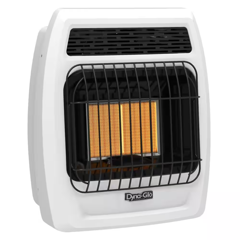 12,000 BTU Vent Free Infrared Liquid Propane Thermostatic Wa