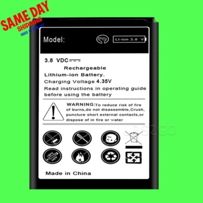 High Capacity 3920mA BL-59UH EAC62258702 Battery for Verizon LG Lucid 3 VS876