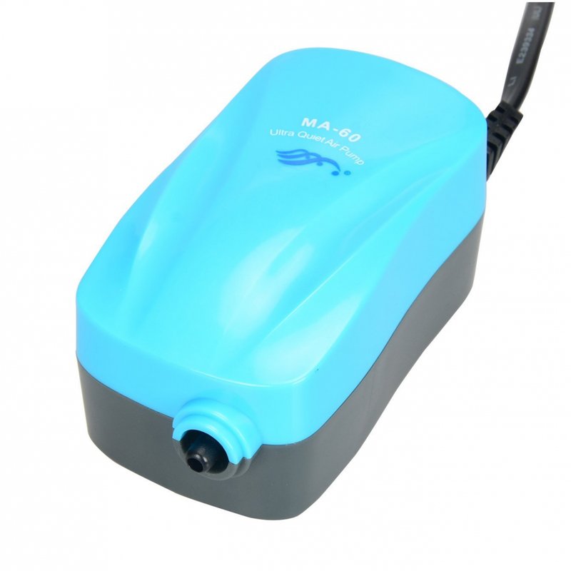 Pawfly Quiet Aquarium Air Pump MA60 for 10 gallon with Accessories