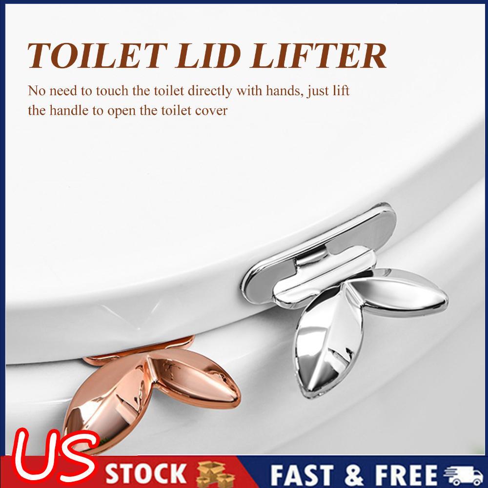 Cover Lift Handle Non-dirty Hands Mini Bathroom Accessories