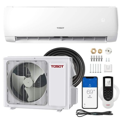 Tosot Mini Split Systems 9,000 BTU Automatic shutoff Thermostat Inverter White