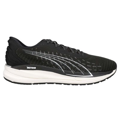 

Мужские черные кроссовки Puma Magnify Nitro Lace Up Running, спортивная обувь 195170-01, Черный, Puma Magnify Nitro Lace Up Running