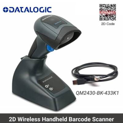 Datalogic Quickscan QM2430-BK-433K1 Bluetooth Wireless Handheld Barcode Scanner