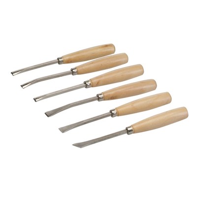 Image JEU DE 6 CISEAUX À BOIS DE CISELEUR 6 PCS SILVERLINE 25 Image JEU DE 6 CISEAUX À BOIS DE CISELEUR 6 PCS SILVERLINE 25