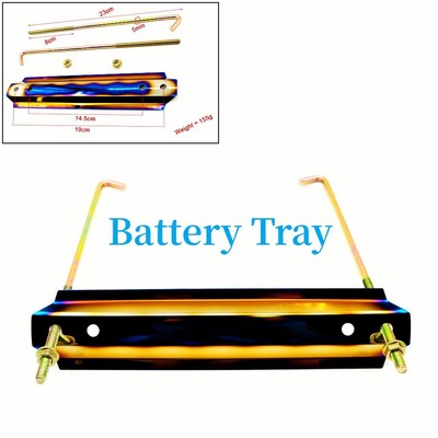 US Battery Tray Retaining Clamp Holding Clamp Bracket Bolt Tie Down For Van Boat