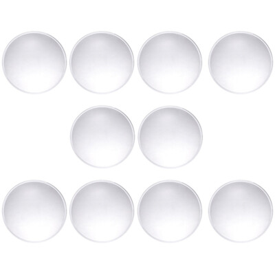 10PCS Convex Lens Convex Lens Magnifier Magnifying Glass High Transparency